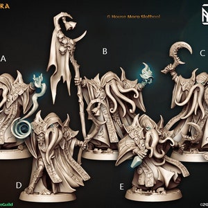 Illithid - Slathaai von Haus Mora - Mind Flayers - Monster | 28 mm Miniaturen für Tabletop Gaming (DnD, D&D) von Artisan Guild
