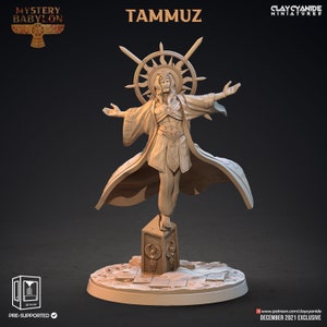 King - God - Tammuz - Mystery Babylon - 28mm -32mm - Miniatures (DnD, D&D, Tabletop Miniature, Painting) by ClayCyanide