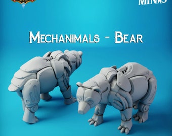 Animal Constructs - 32mm - 28mm Miniatures for Dungeons and Dragons (DnD, D&D) by Arcane Minis