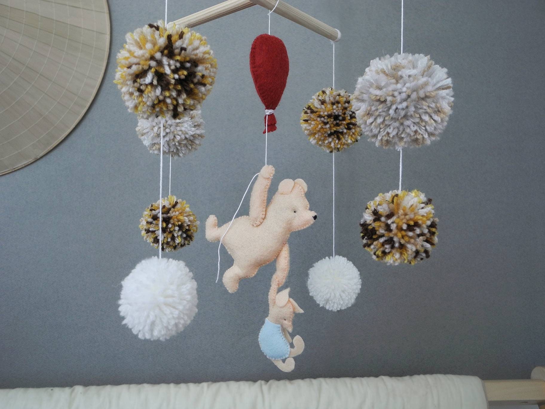 Winnie the Pooh mobile Baby mobile Classic Winnie the Pooh Etsy