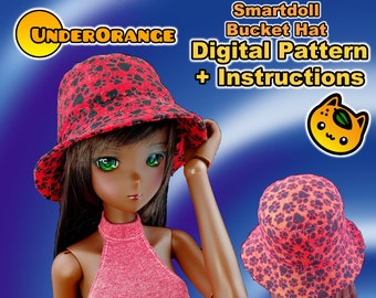 Bucket Hat Pattern and Instructions for Smartdoll