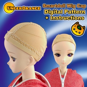 Smartdoll 8 inch Wig Cap Digital Pattern