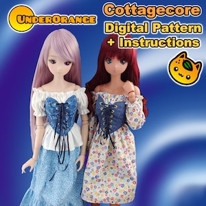 Cottagecore Pattern and Instructions for Smartdoll