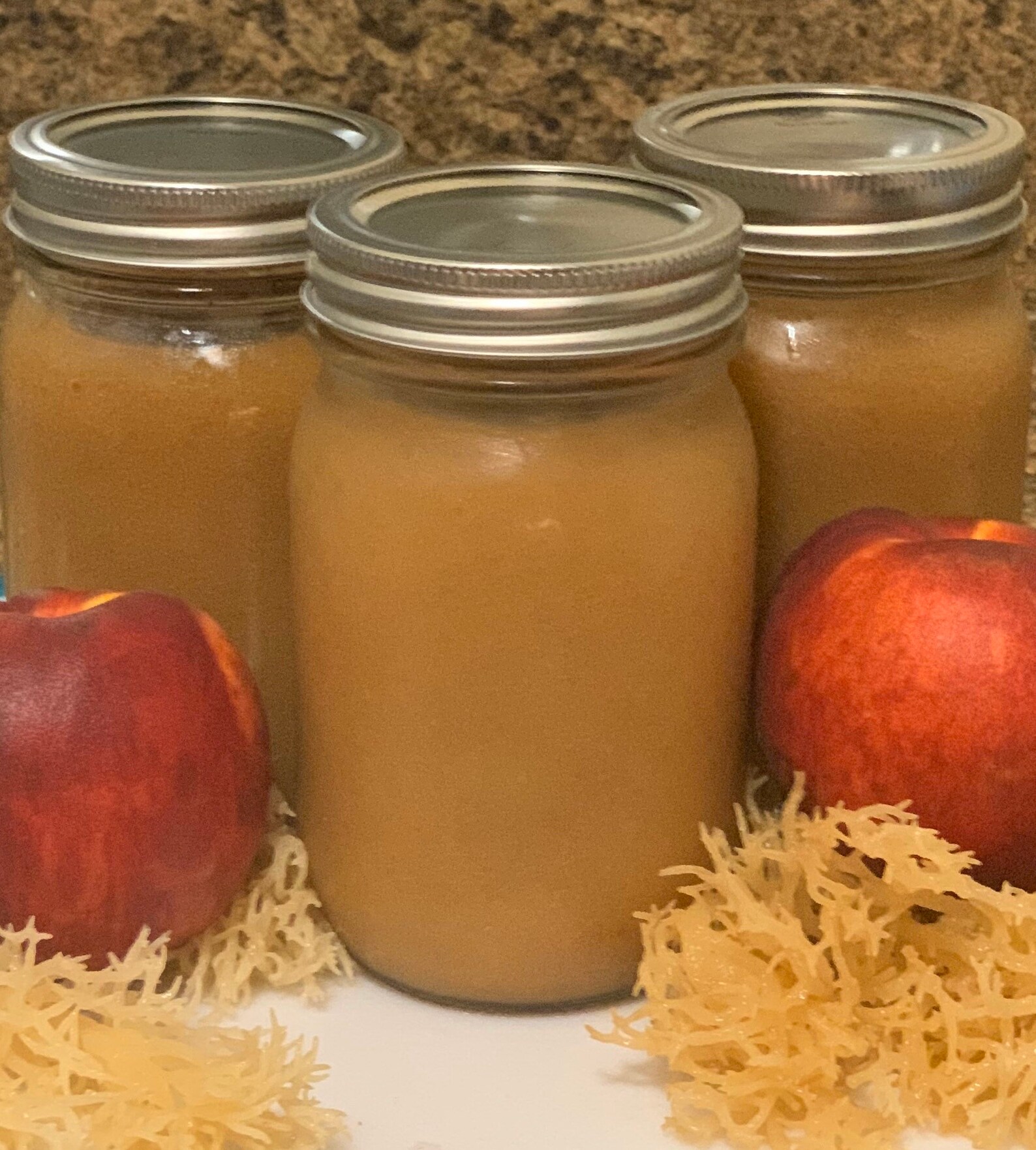 Sea Moss Flavors Sour Apple Moss / Peach Cobbler Moss / Etsy