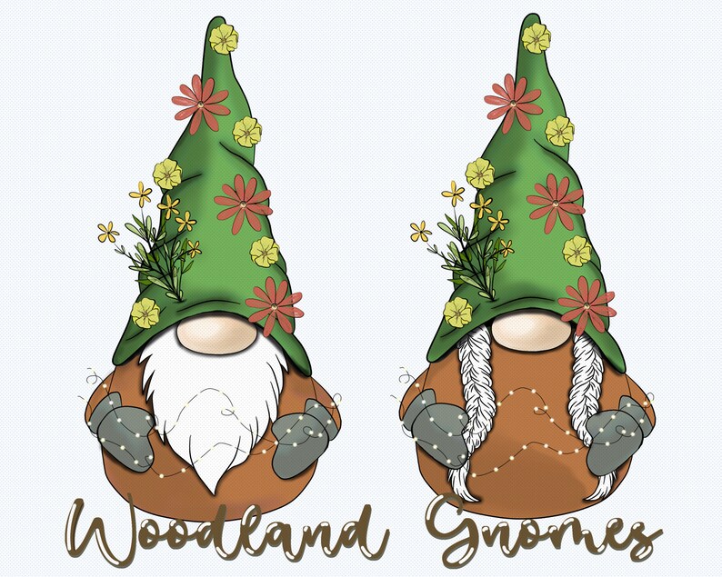 Woodland Gnomes PNG Clipart, Nordic Gnomes, Woodland Gnomes, Woodland Gnome PNG, Gnomes PNG, Gnome clipart image 5