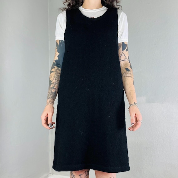 black knee length jumper dress Buy Women's Black Jumper Dress Knee Length Online