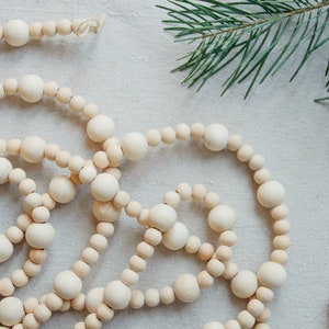 Beaded wood ornament – Good Earth Essentials