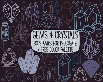 Crystal Drawing Etsy Crystal Drawing Etsy