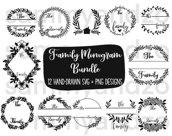 Download Wedding Monogram Svg Etsy