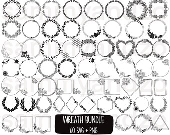 Download Wedding Wreath Svg Etsy
