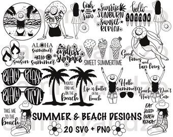 Download Aloha Summer Svg Etsy