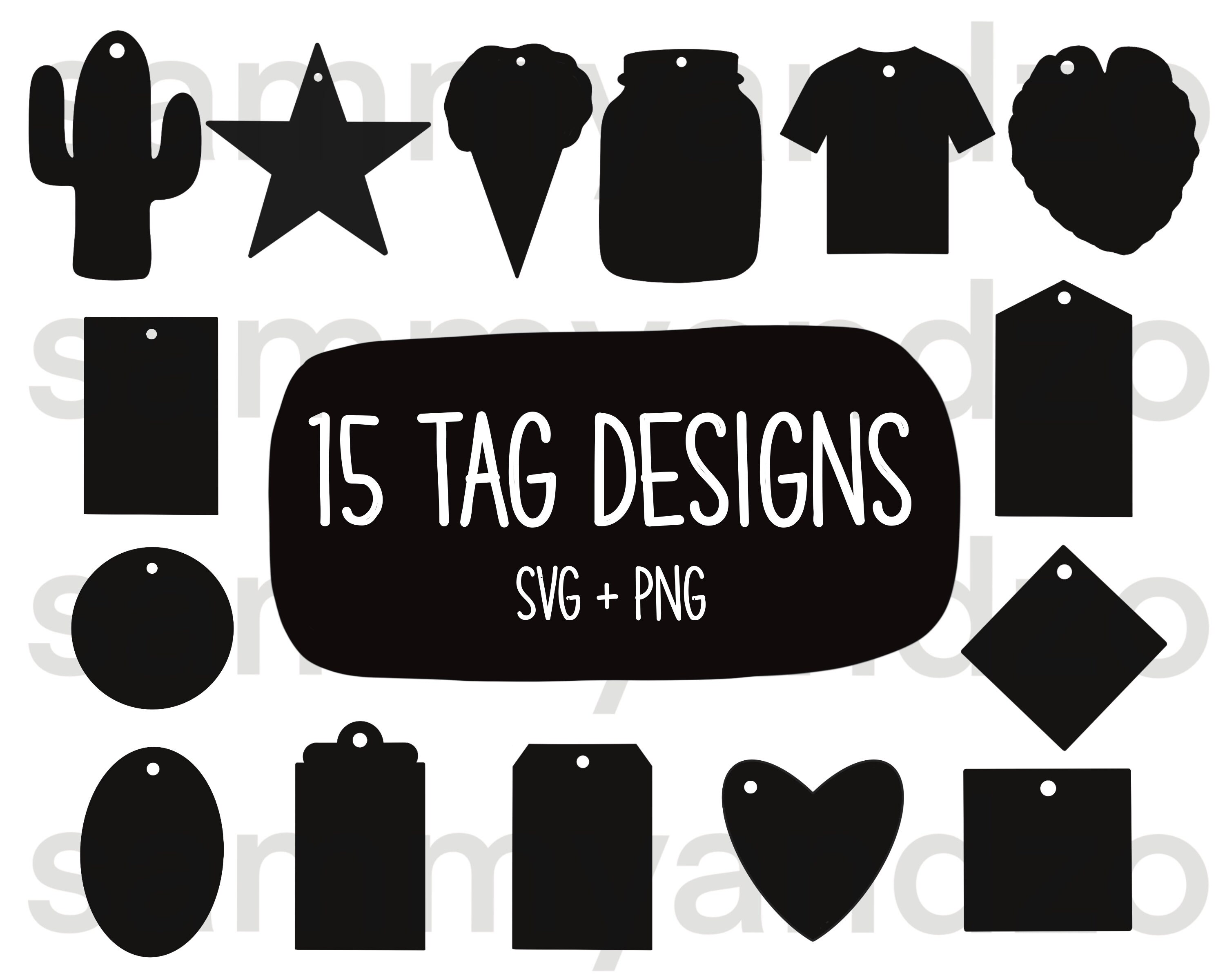 Tag svg tag cutting file gift tag svg price tag svg label | Etsy