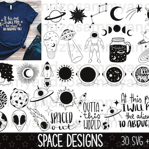 Ruimte svg| maan svg| sterrenbeelden svg| astronaut svg| spatie clipart| svg bestanden cricut| Ik heb ruimte nodig svg| commercieel gebruik svg| ruimte