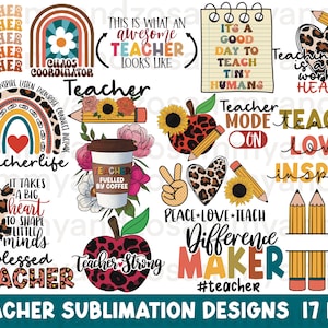 Teacher sublimation png| teacher sublimation designs| teacher gifts| teacher png| teacher t shirt| teacher mug| sublimation bundle| png file