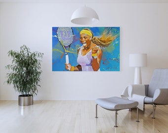 Serena Williams Art - Etsy