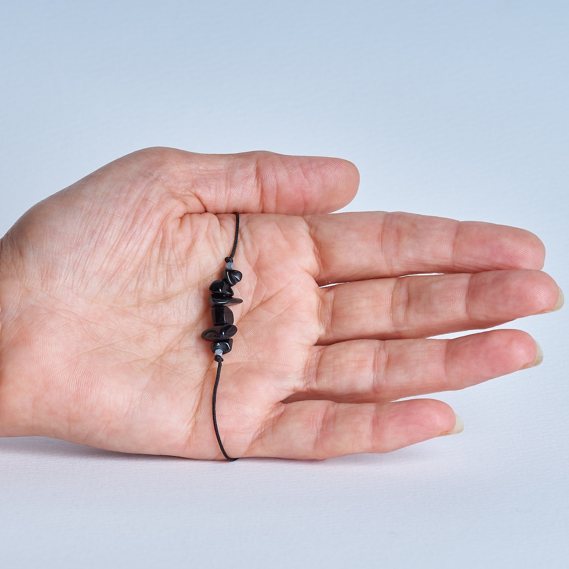 Onix necklace Natural stone Crystal necklace Onix Gemstone Etsy
