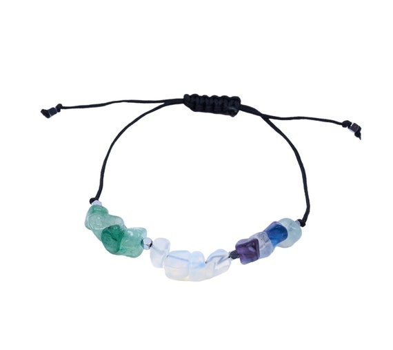 Multicolor Natural Stone Bracelet – Aquarius Brand