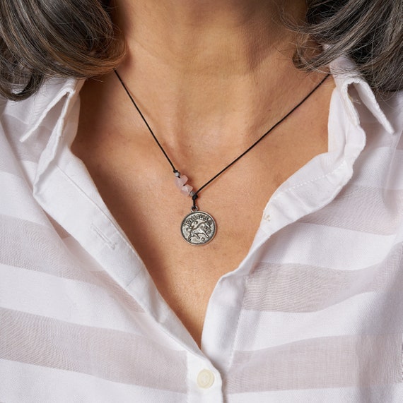 Taurus Zodiac Necklace Birthstone 