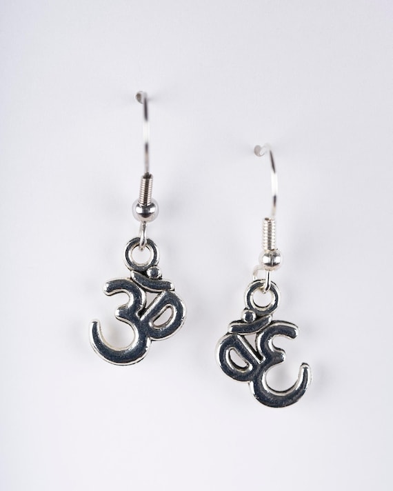 Chakra Symbol Dangle Earrings Chakra Symbol Dangle Earrings