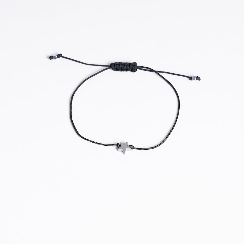 Tiny Charm Bracelet Wish Bracelet Friendship Wish String Etsy