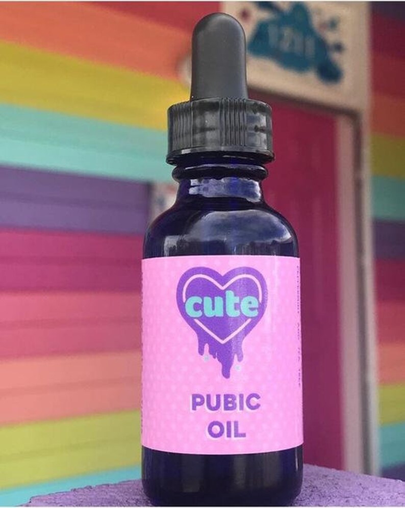 Pubic Oil Etsy