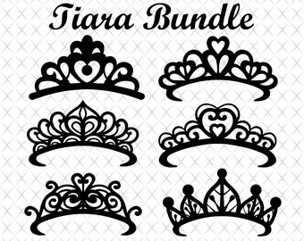 Princess Crown Svg Etsy