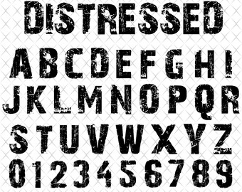 Download Cursive Distressed Font