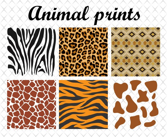 Download Animal Print Svg Leopard Print Svg Animal Pattern Svg Animal Etsy