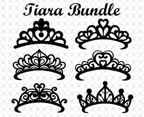 Download Tiara svg Tiara cut file Princess crown svg Tiara crown ...