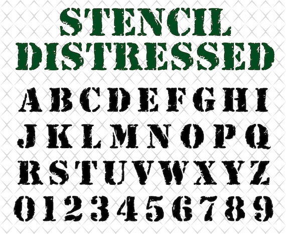 Stencil Font Stencil Font For Stencil Font Stencil Distressed Etsy stencil-font-stencil-font-for-stencil-font-stencil-distressed-etsy
