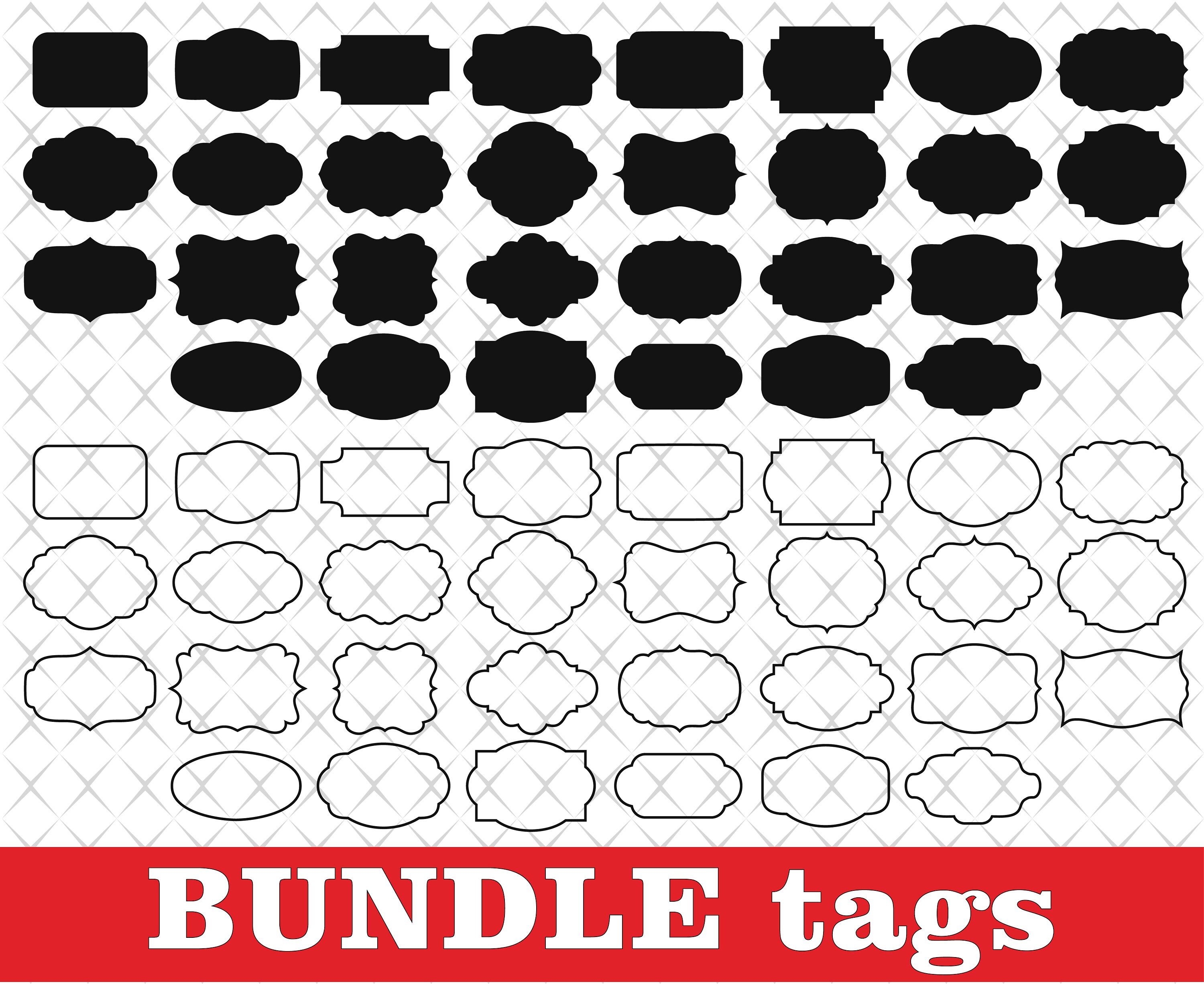 Tag Svg Tag Cut File Tags Printable Tags Svg Files for Cricut Etsy UK
