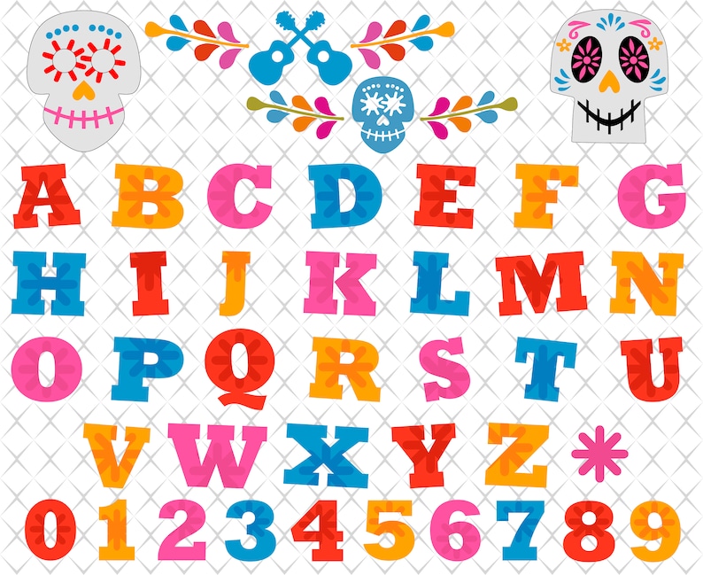 Coco fuente svg Coco svg Coco alfabeto letras svg Disney Etsy