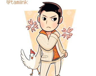 yakuza 0 stickers