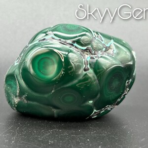 Polished Chrysocolla & Malachite Free Form, Malachite, Chrysocolla, Malachite Freeform