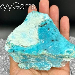 Druzy Chrysocolla Coated (Blue) Dolomite, Druzy Chrysocolla, Dolomite, Chrysocolla, Blue Dolomite (2)