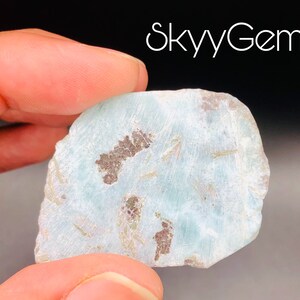 Larimar, Larimar Slab, Larimar Crystal, Larimar Stone, Grote Larimar, Ruwe Larimar, Dominicaanse Larimar (8)