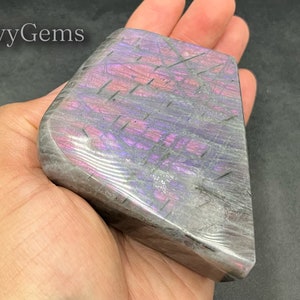 Flashy Labradorite, Purple Flash, Large Labradorite, Purple Labradorite, Purple Labradorite (12)