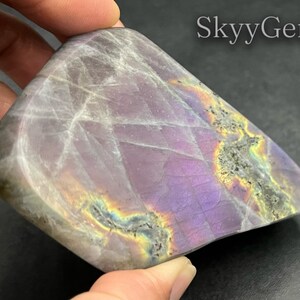Flashy Labradorite, Purple Flash, Large Labradorite, Purple Labradorite, Purple Labradorite (8)