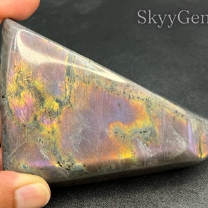 Flashy Labradorite, Purple Flash, Large Labradorite, Purple Labradorite, Purple Labradorite (L4)