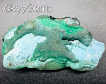 Botryoidal Chrysocolla, Chrysocolla, Malachite