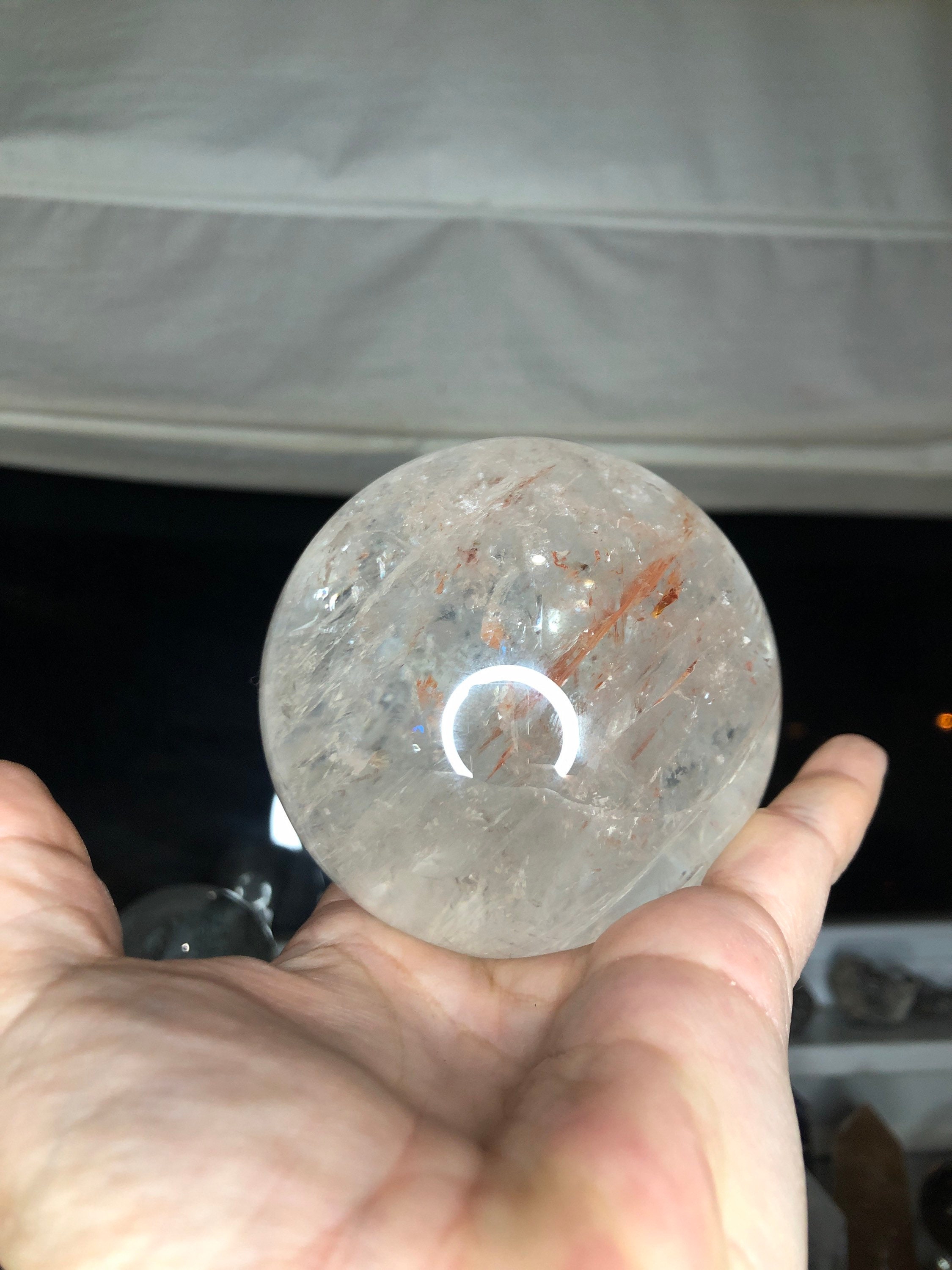 Clear Quartz Spheres Etsy