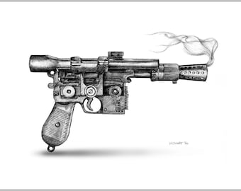 Han Solo's DL-44 Blaster