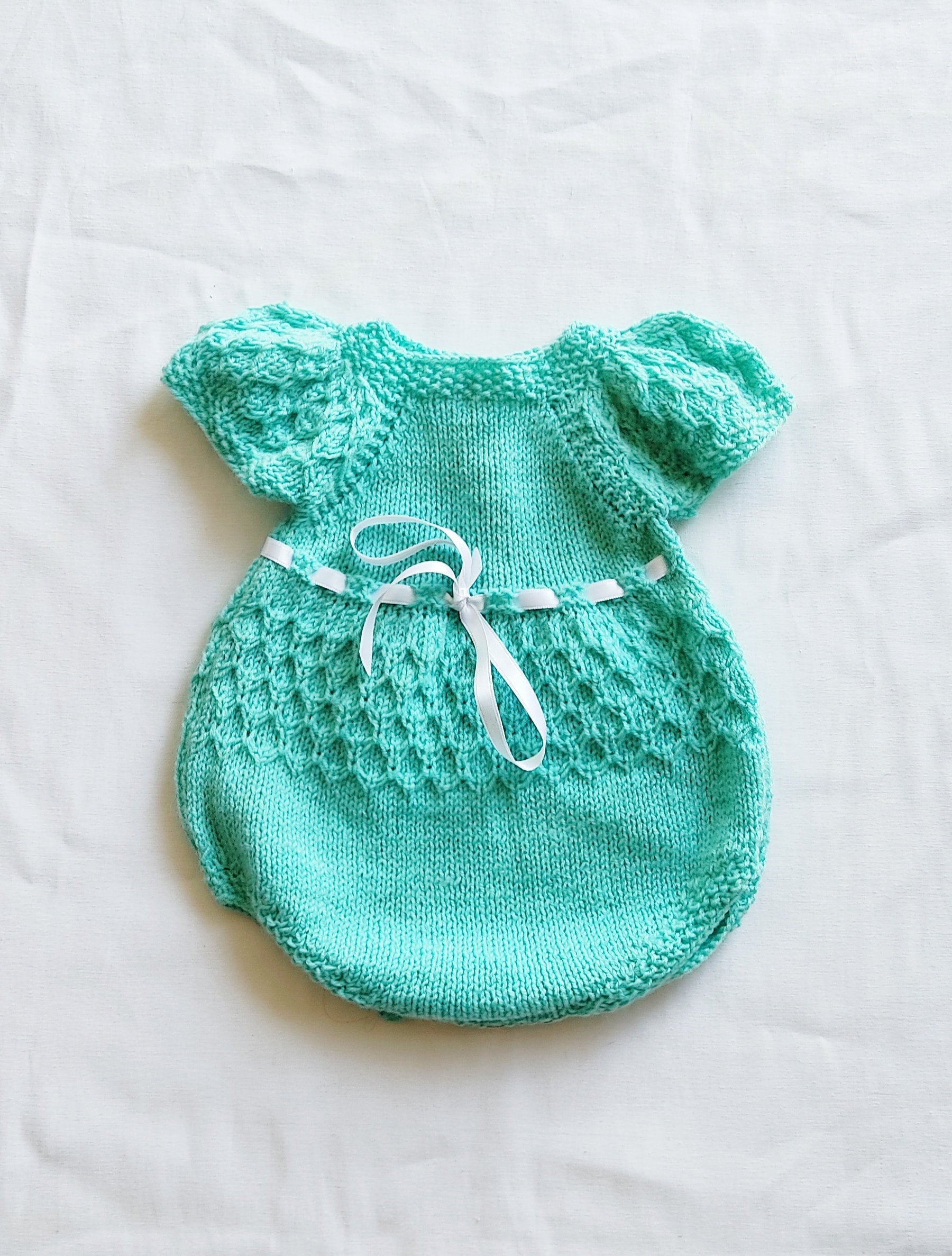 Baby Romper Knitting Pattern PDF. Infant Clothes Knitting - Etsy Australia