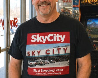Sky City - Big A Shopping Center Toccoa, GA Vintage 1980s T-Shirt
