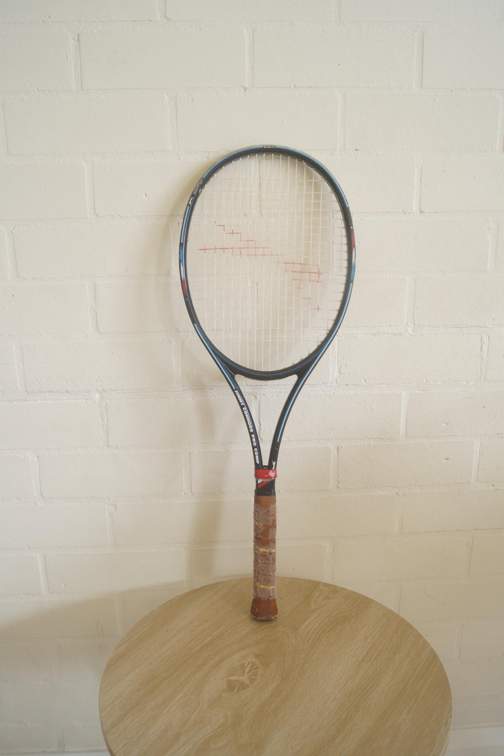 Jimmy Connors Metal Racket Slazenger Jimmy Connors Pro Comp Autograph Tennis Racquet - Etsy
