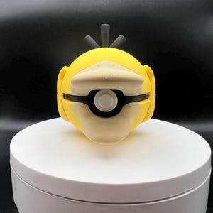 3D Gedruckt Psyduck Themed PokeBall Display Stück Cosplay Zubehör