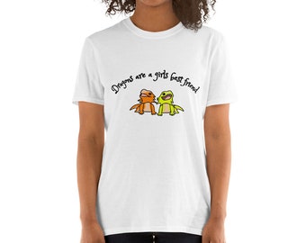 Dragons are a Girls Best Friend Short-Sleeve Unisex T-Shirt