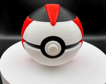 3D Printed Timer Ball Pokeball Decorative Cosplay Accessory