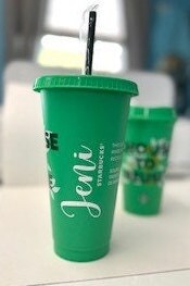 Starbucks Dining | Reusable Cold Cups | Color: Green/Red | Size: Os | Redkingvisuals's Closet