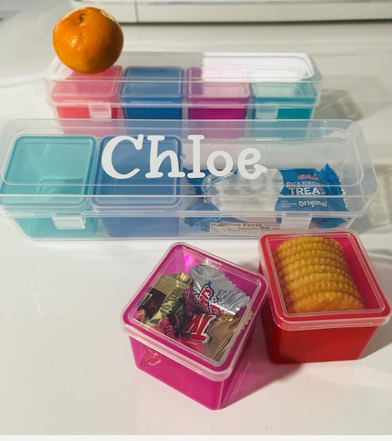 Snack Box Personalized Snack Box Snack Organizer Back to School